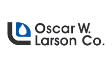 OSCAR W LARSON logo